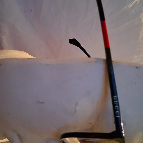 Gucci Classic Black Eyewear New W Tags Orig $285 - Picture 5 of 7